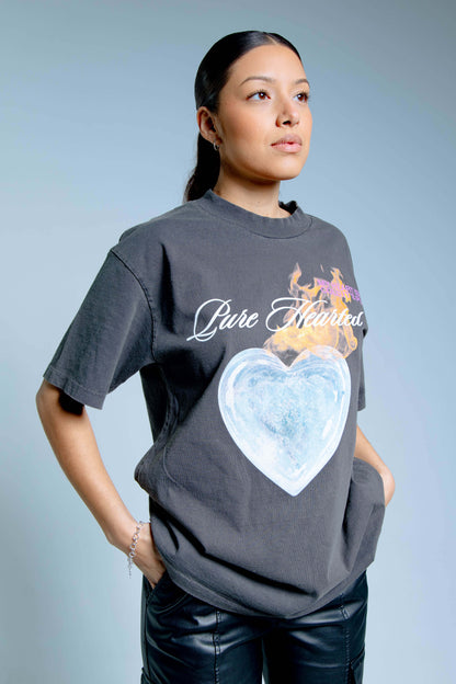 "PURE HEARTED" TEE